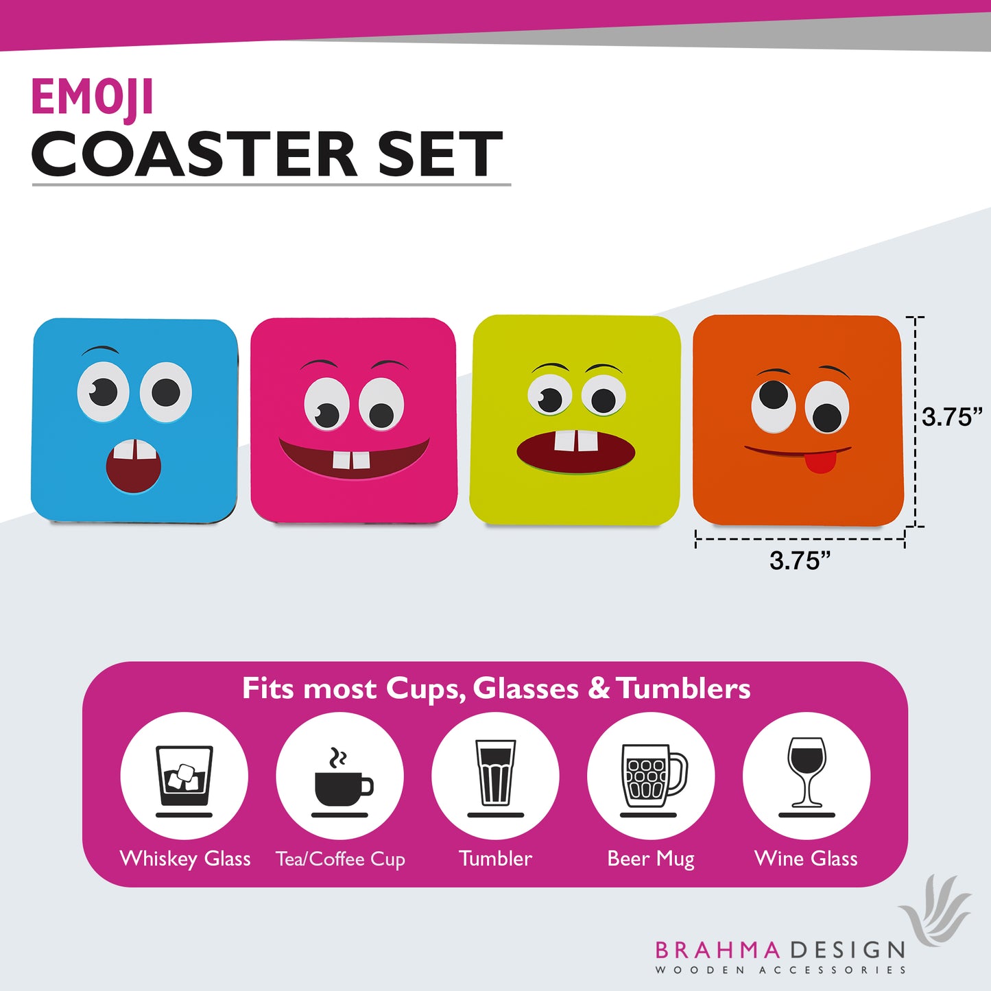 Emoji Coaster