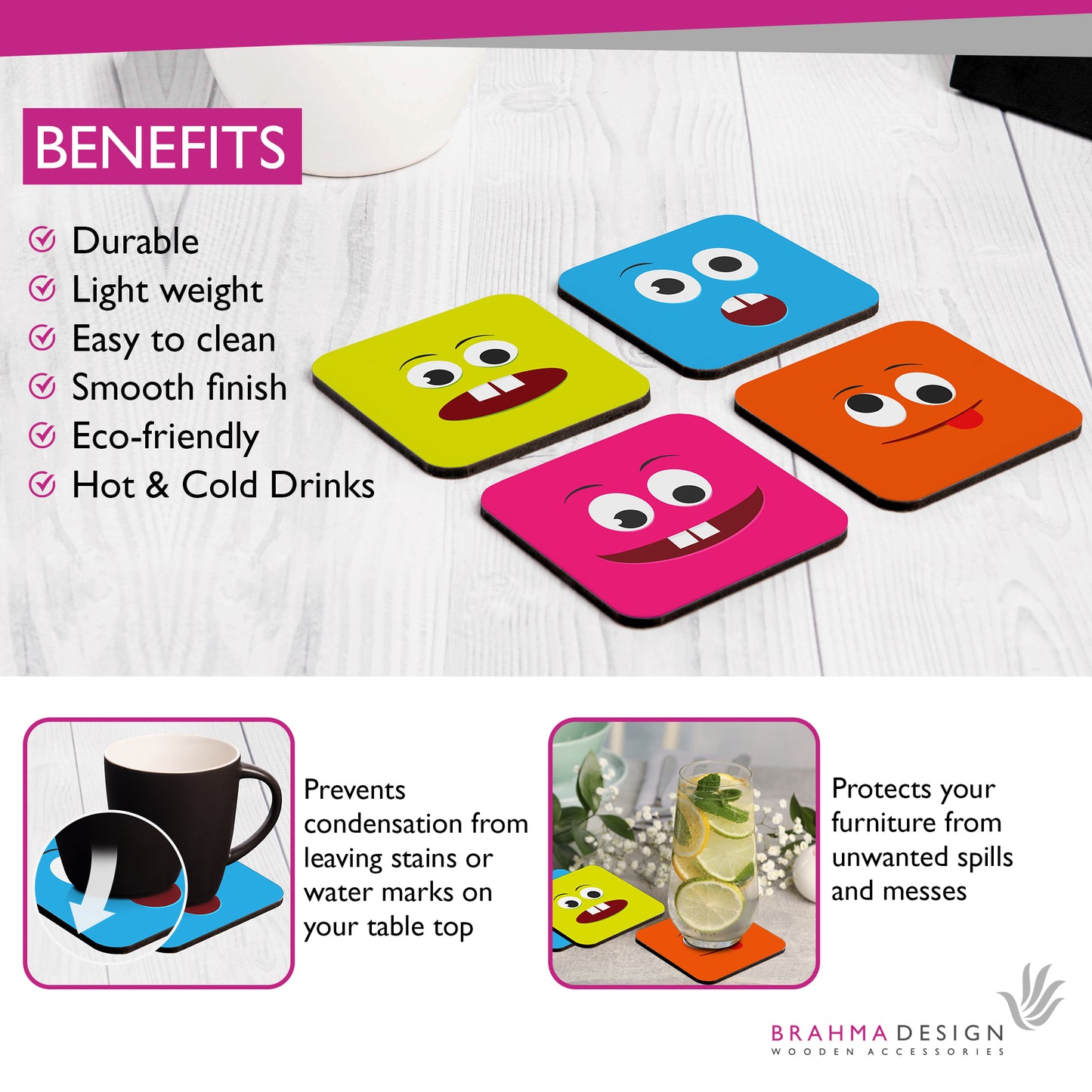 Emoji Coaster