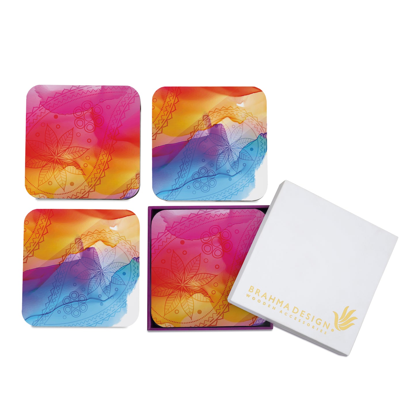 Watercolor Coaster