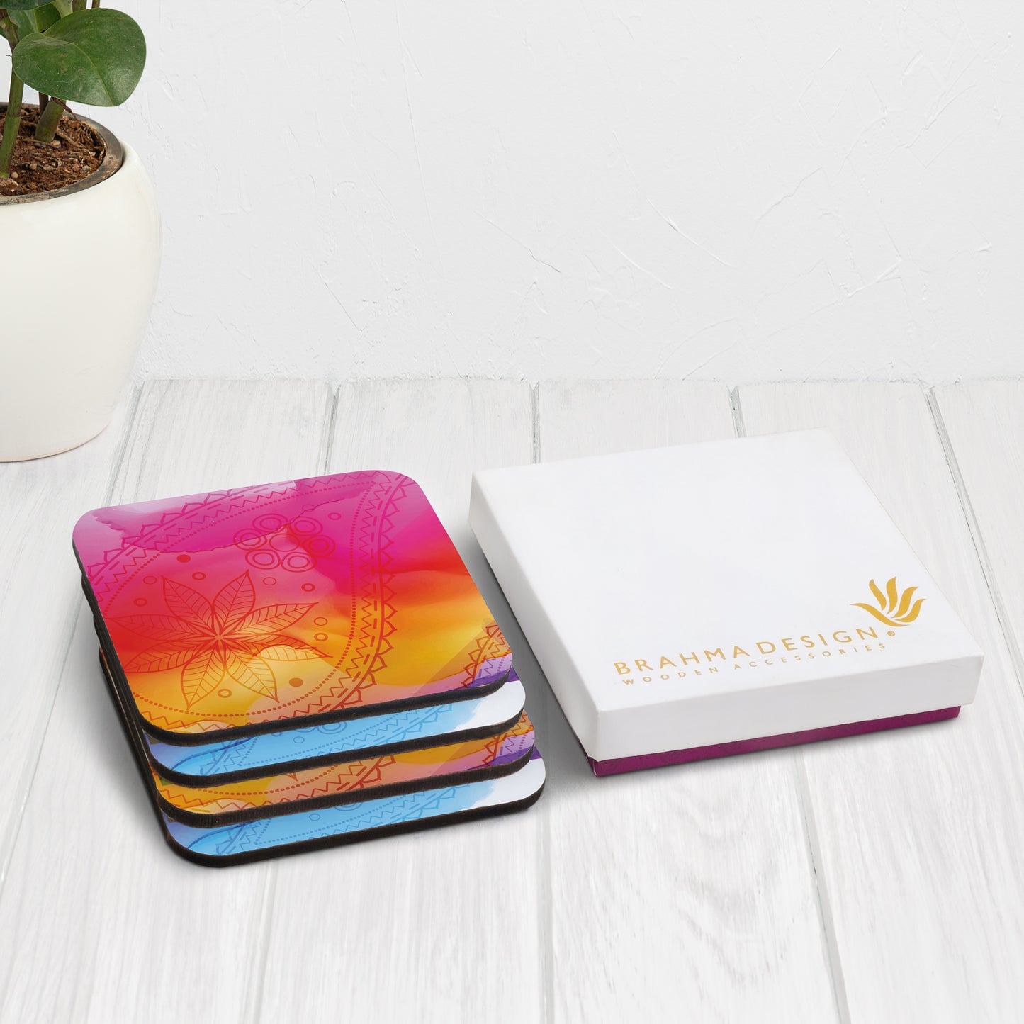 Watercolor Coaster