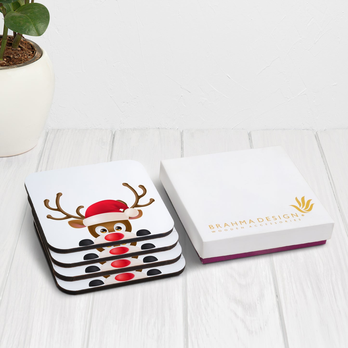 Xmas Reindeer Coaster