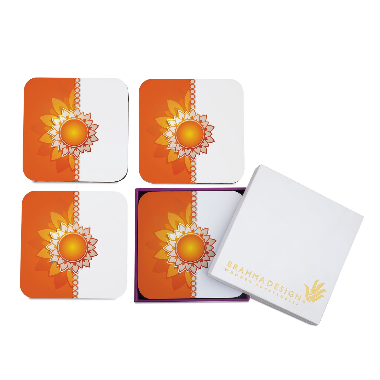Rakhee Orange Coaster