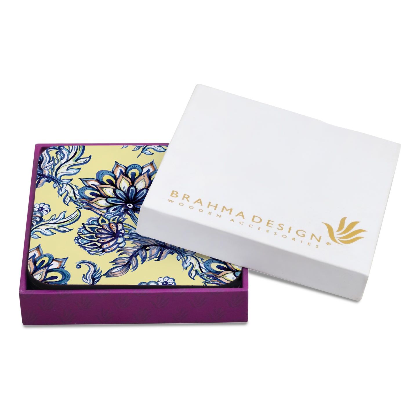 Batik Blue Coaster