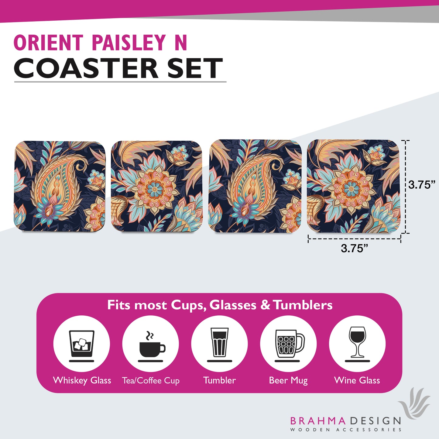 OrientPaisly Coaster