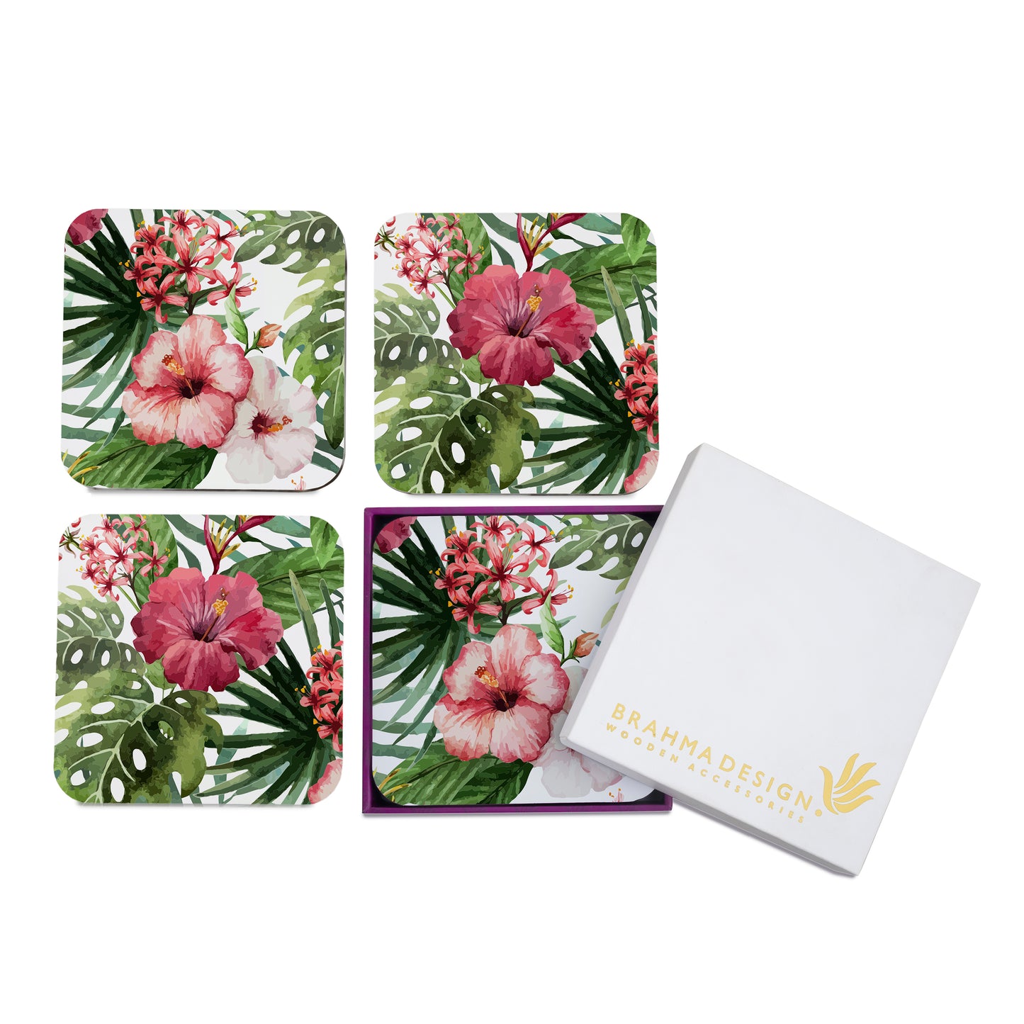 TropHibiscus Coaster