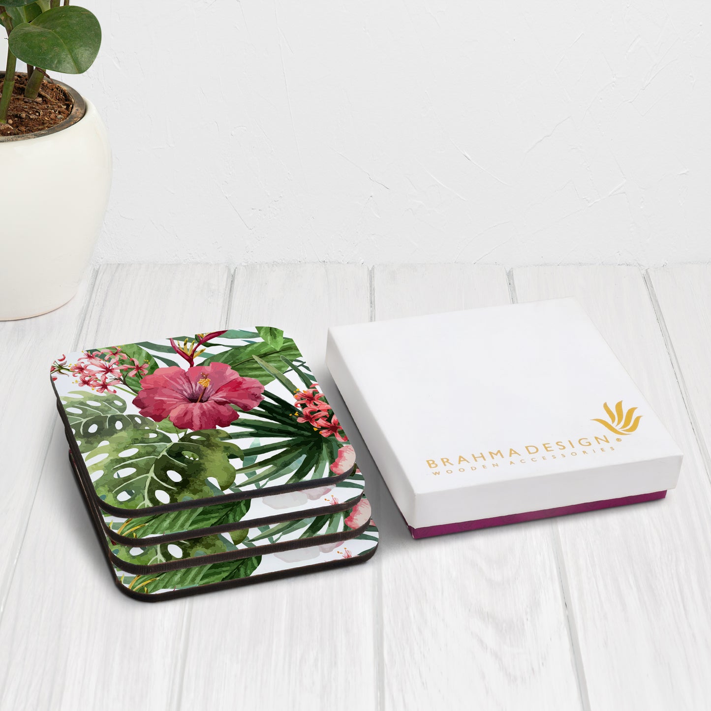 TropHibiscus Coaster