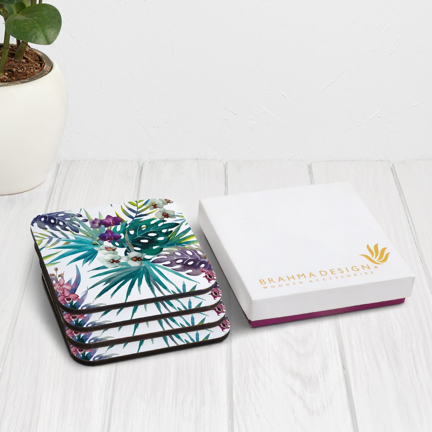 Trop Palms Coaster