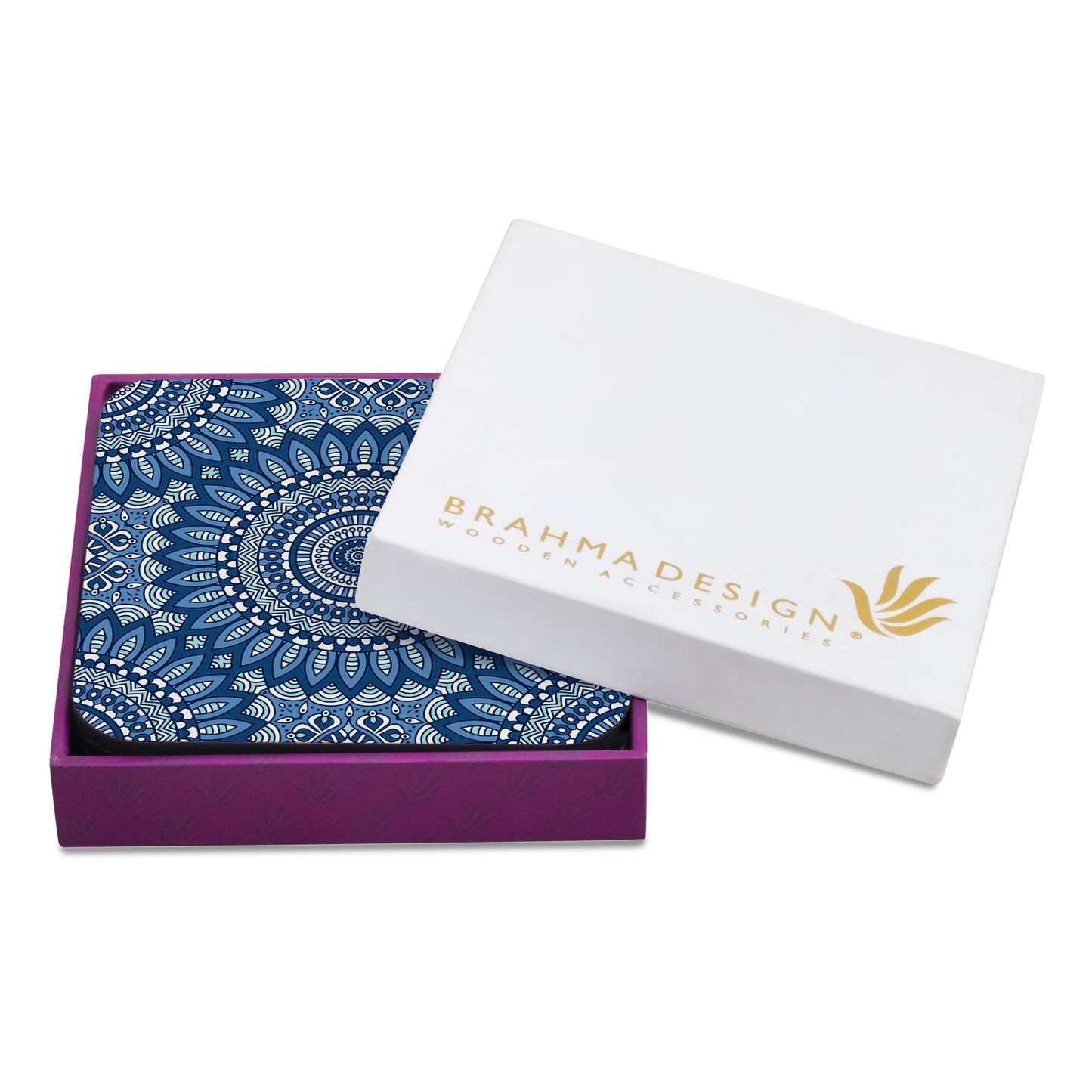 BlueMandala2 Coaster