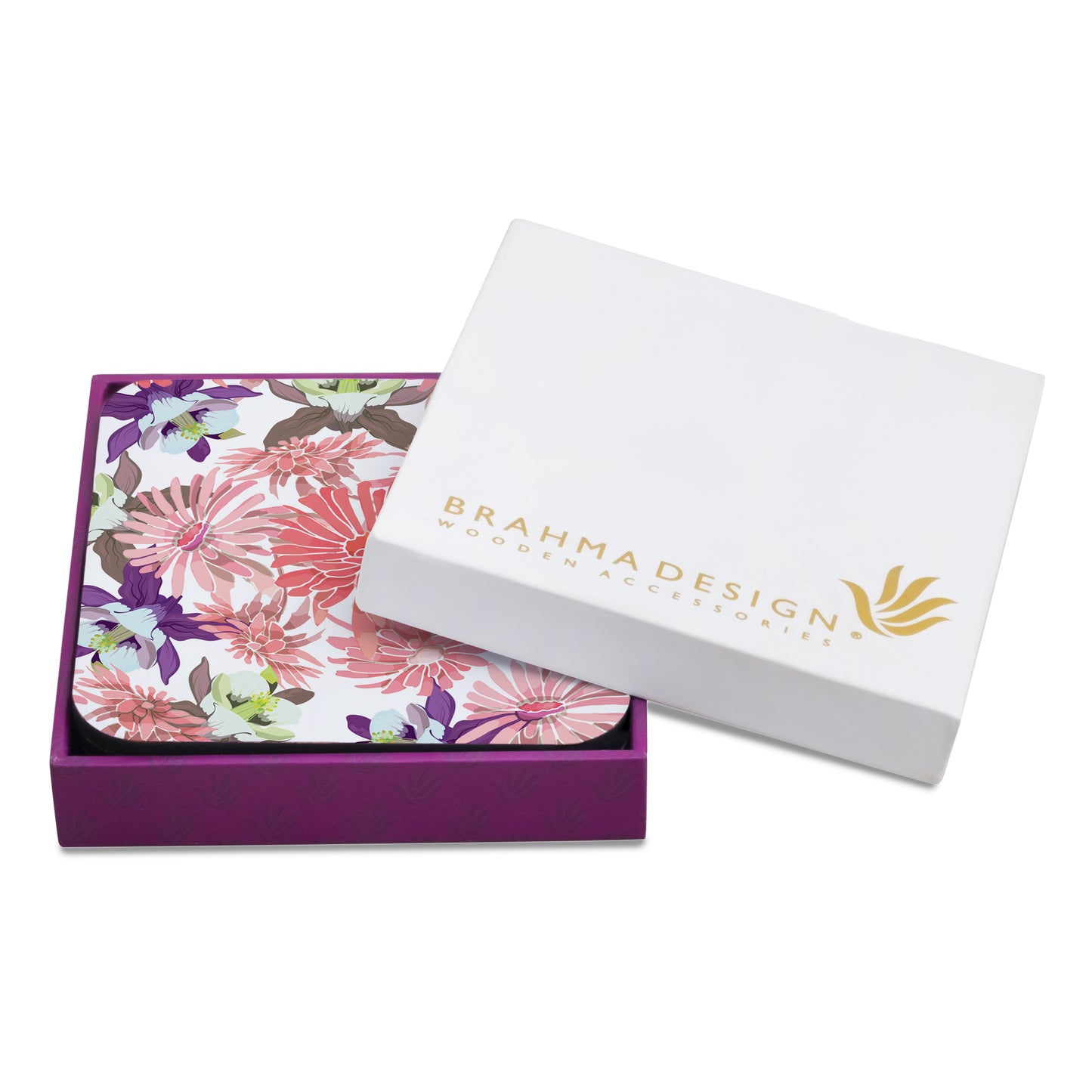 Pink Aster Coaster
