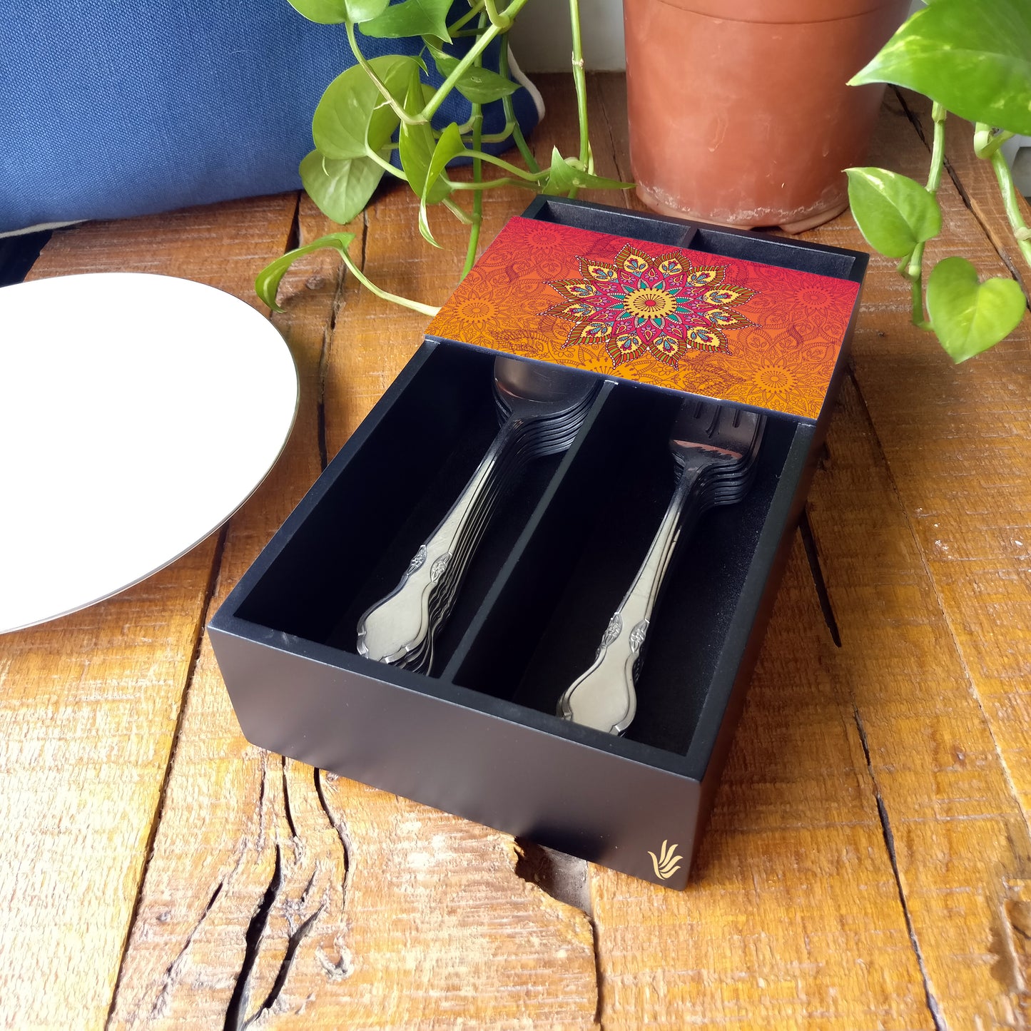 OrangeMandal Cutlery Tray
