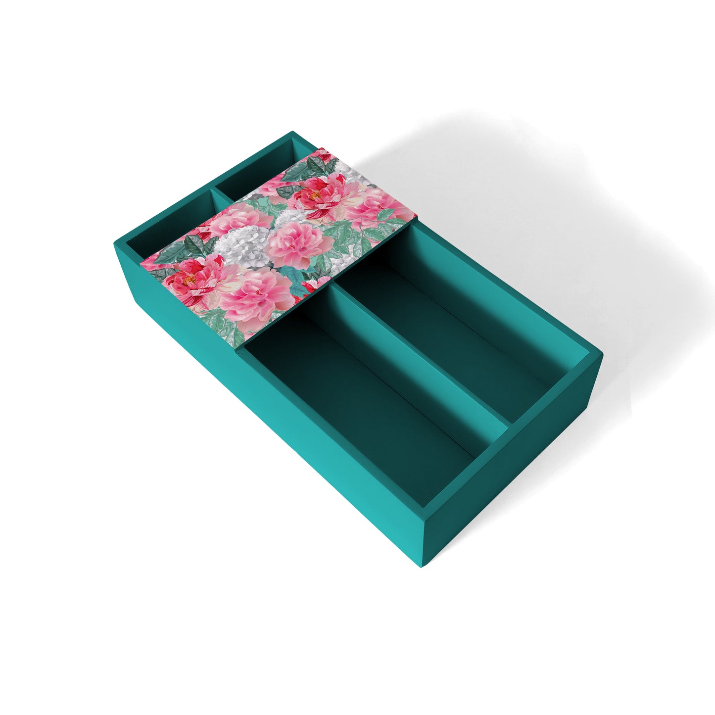 Red Chrys Cutlery Tray