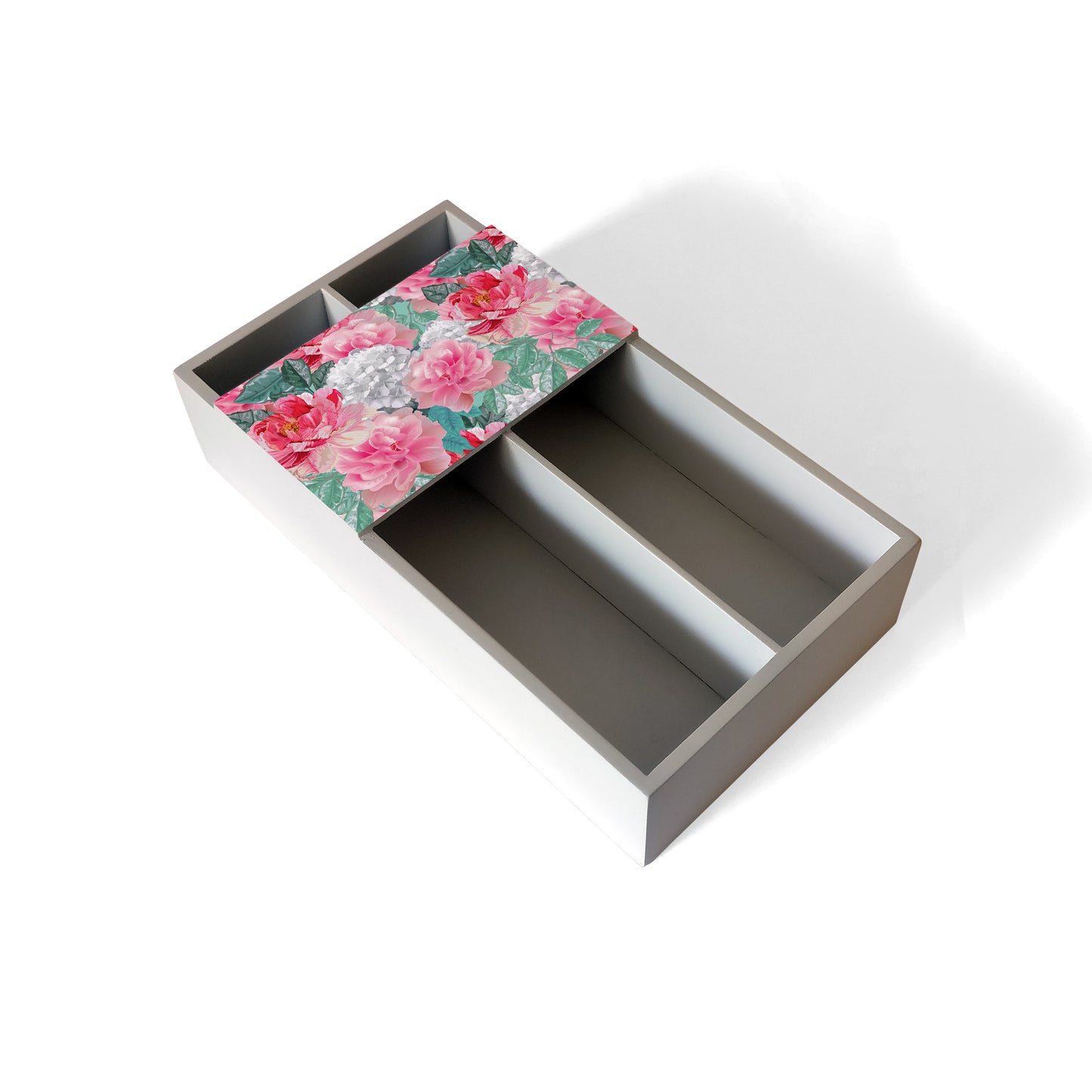 Red Chrys Cutlery Tray