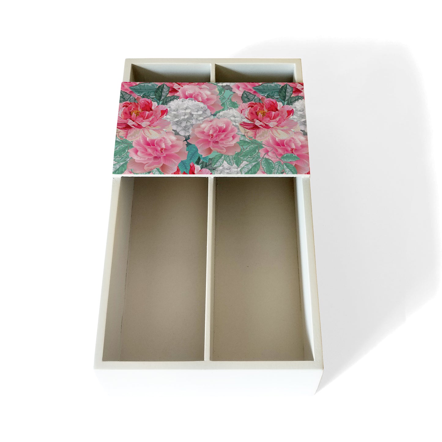 Red Chrys Cutlery Tray