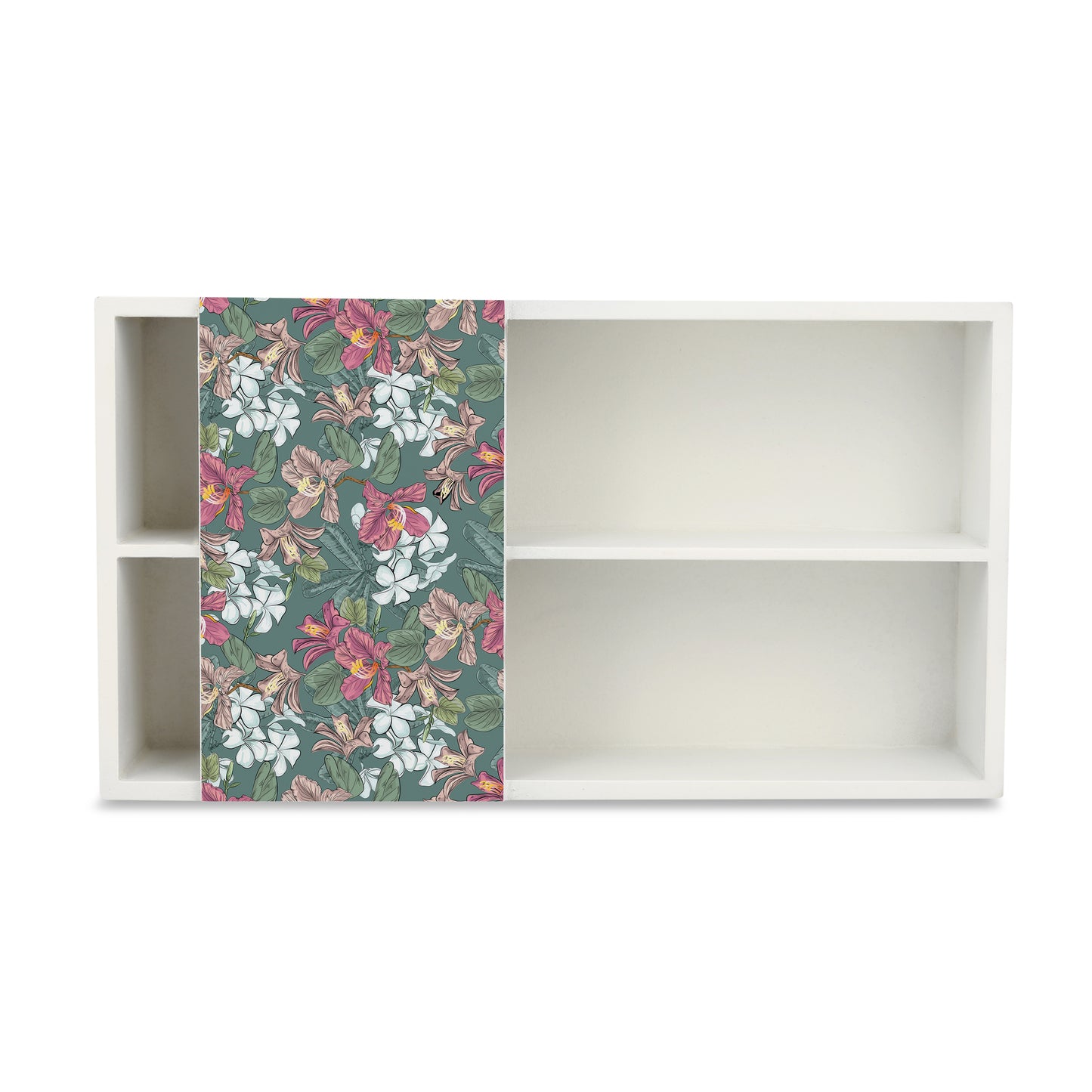 Vntg Jasmine Cutlery Tray