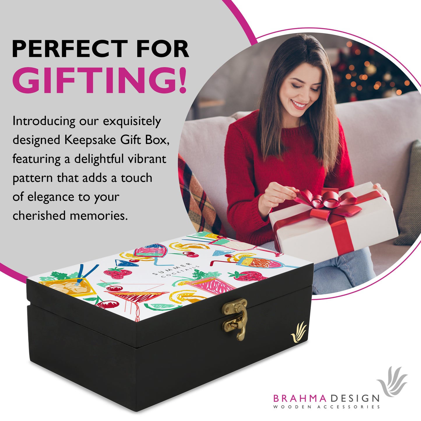 SummerCocktail Gift Box 8x5