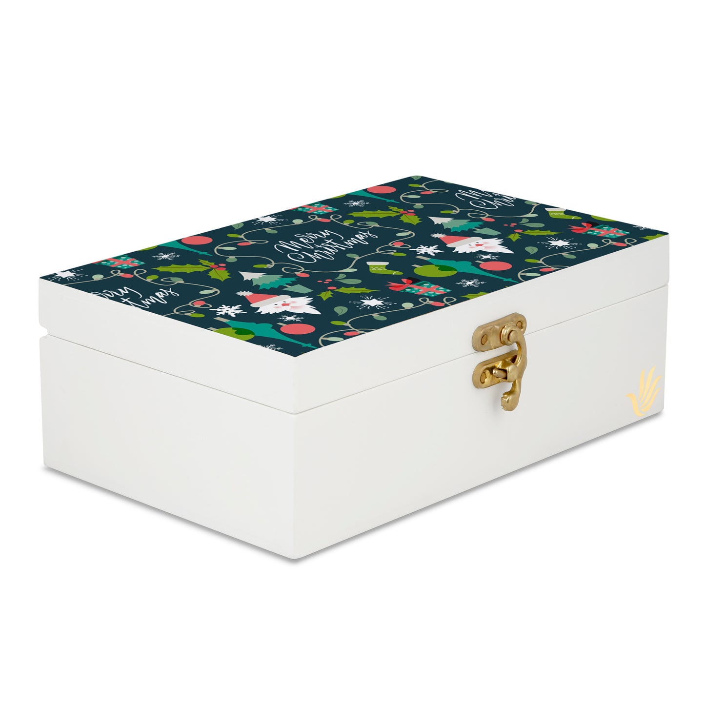 Xmas Allover2 Gift Box-M