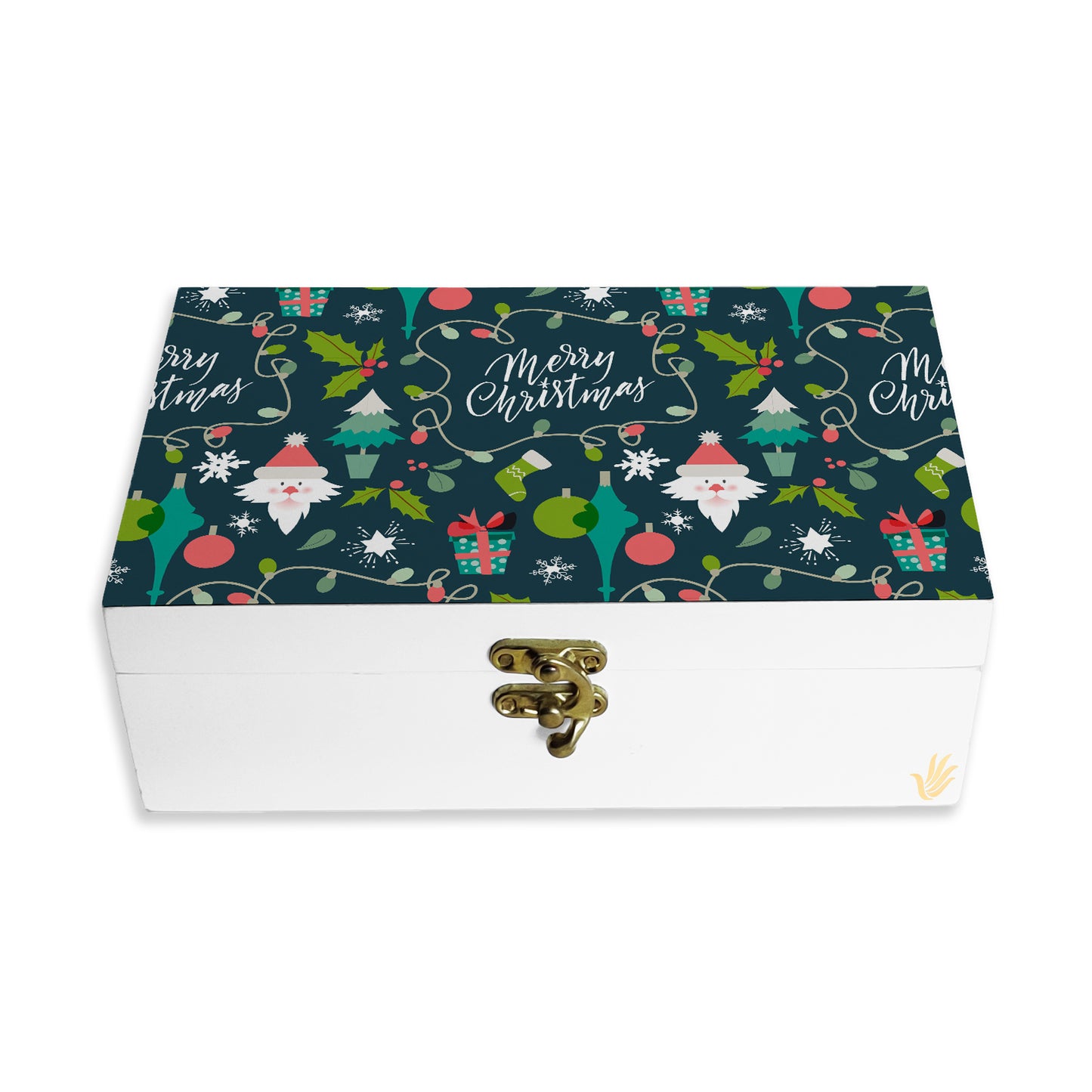 Xmas Allover2 Gift Box-M