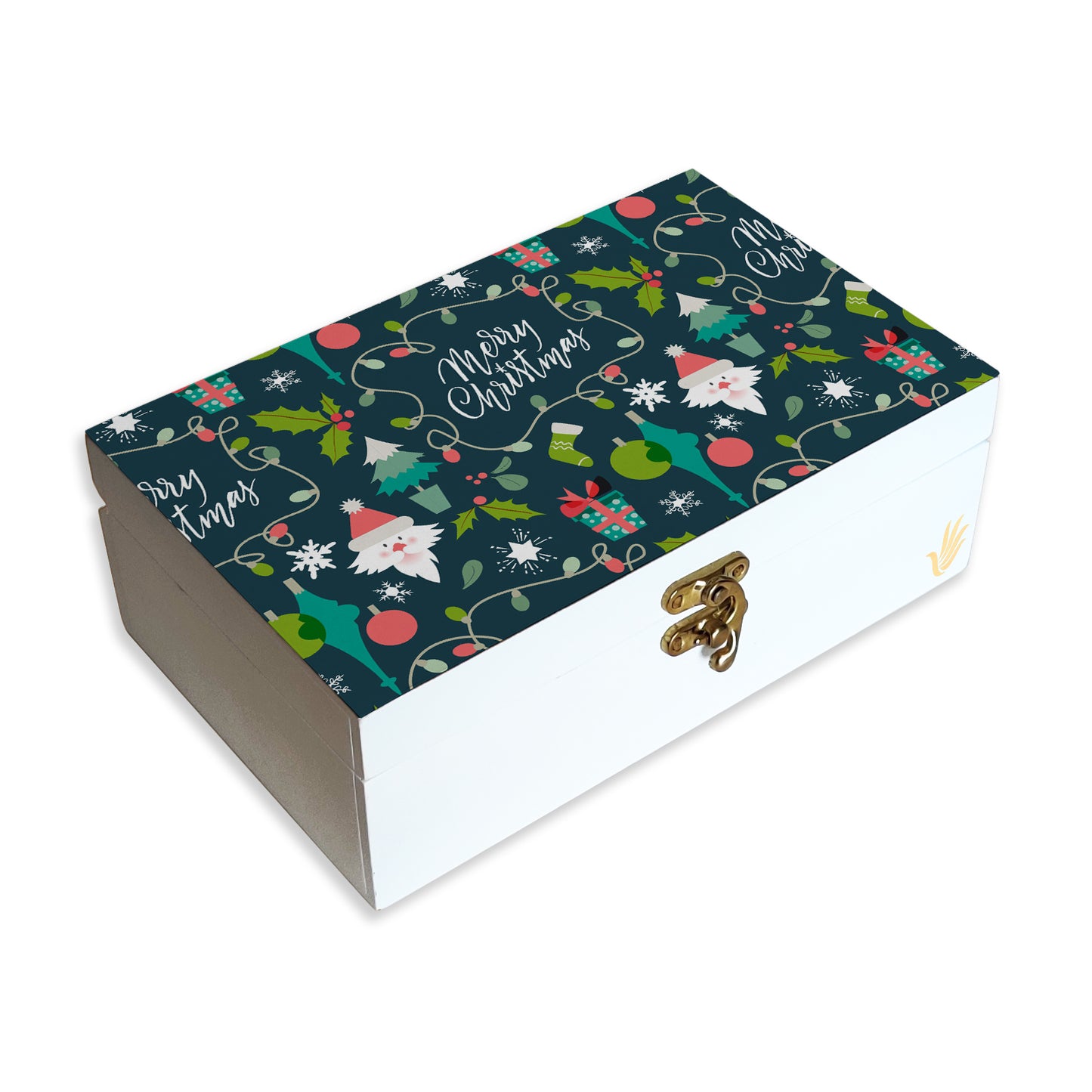 Xmas Allover2 Gift Box-M
