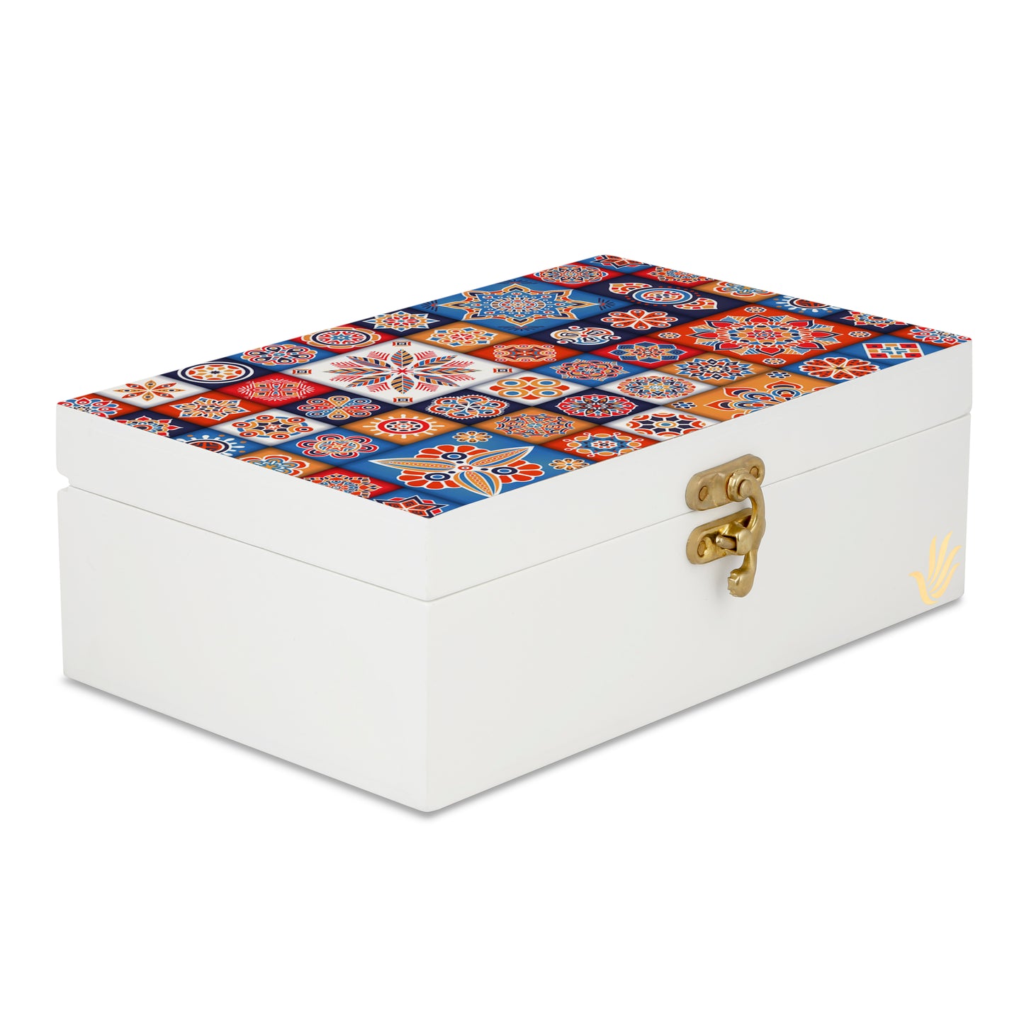 Floral Tiles Gift Box-M