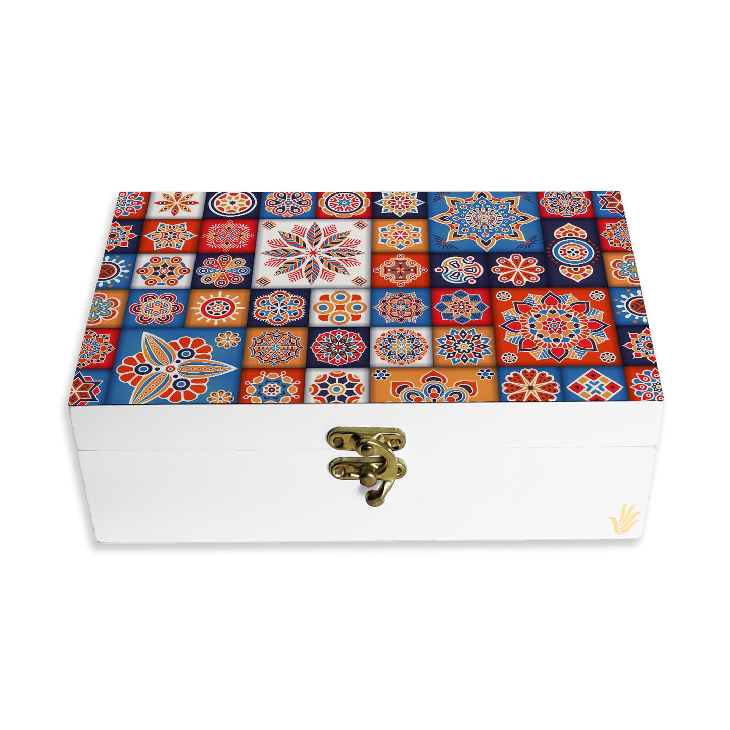 Floral Tiles Gift Box-M