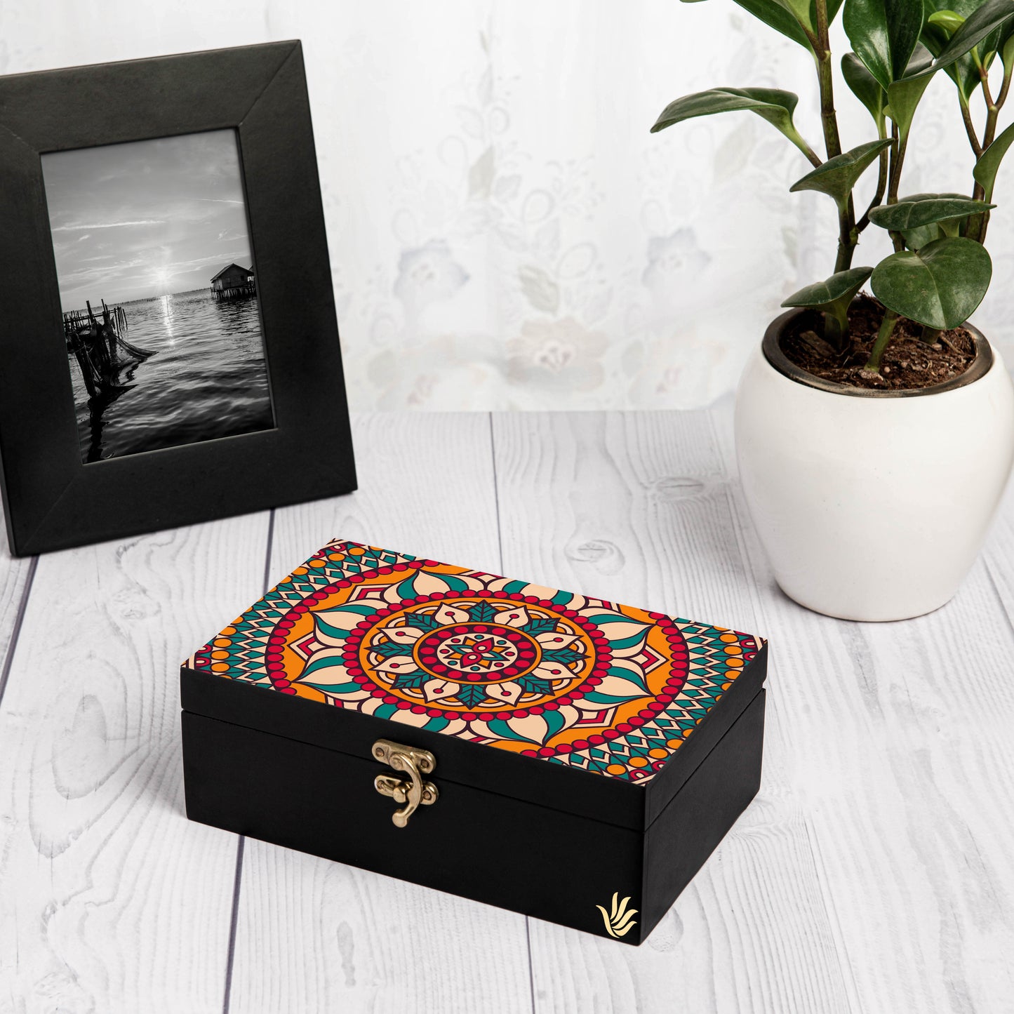 Red Mandala Gift Box-M