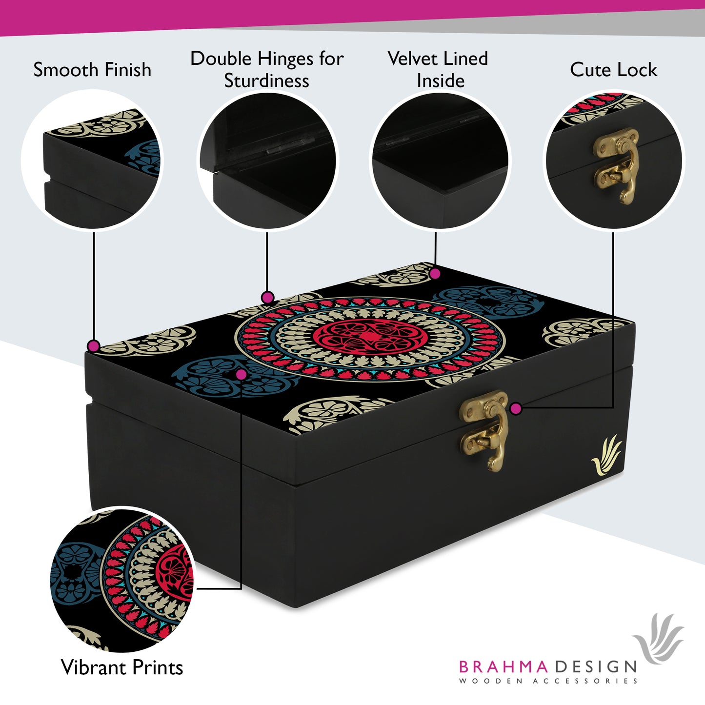BlackMandala Gift Box-M