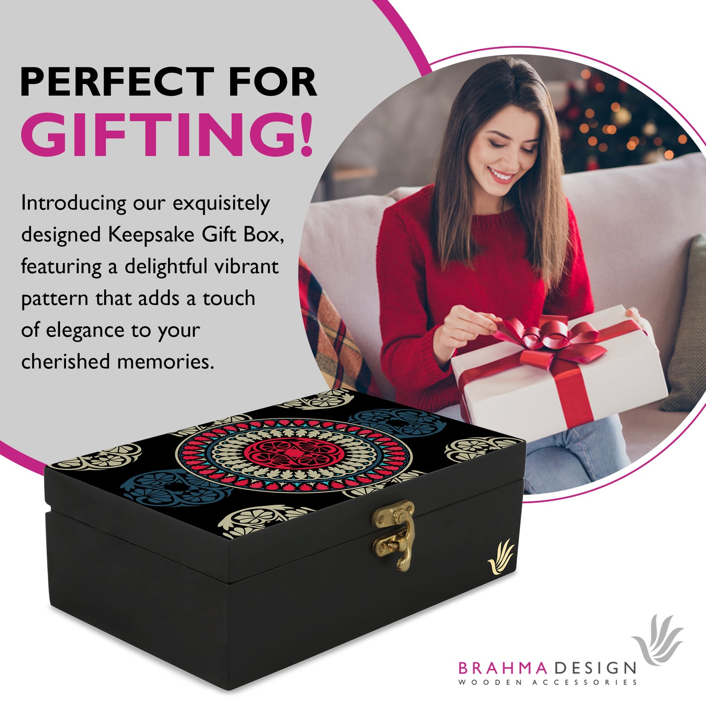 BlackMandala Gift Box-M