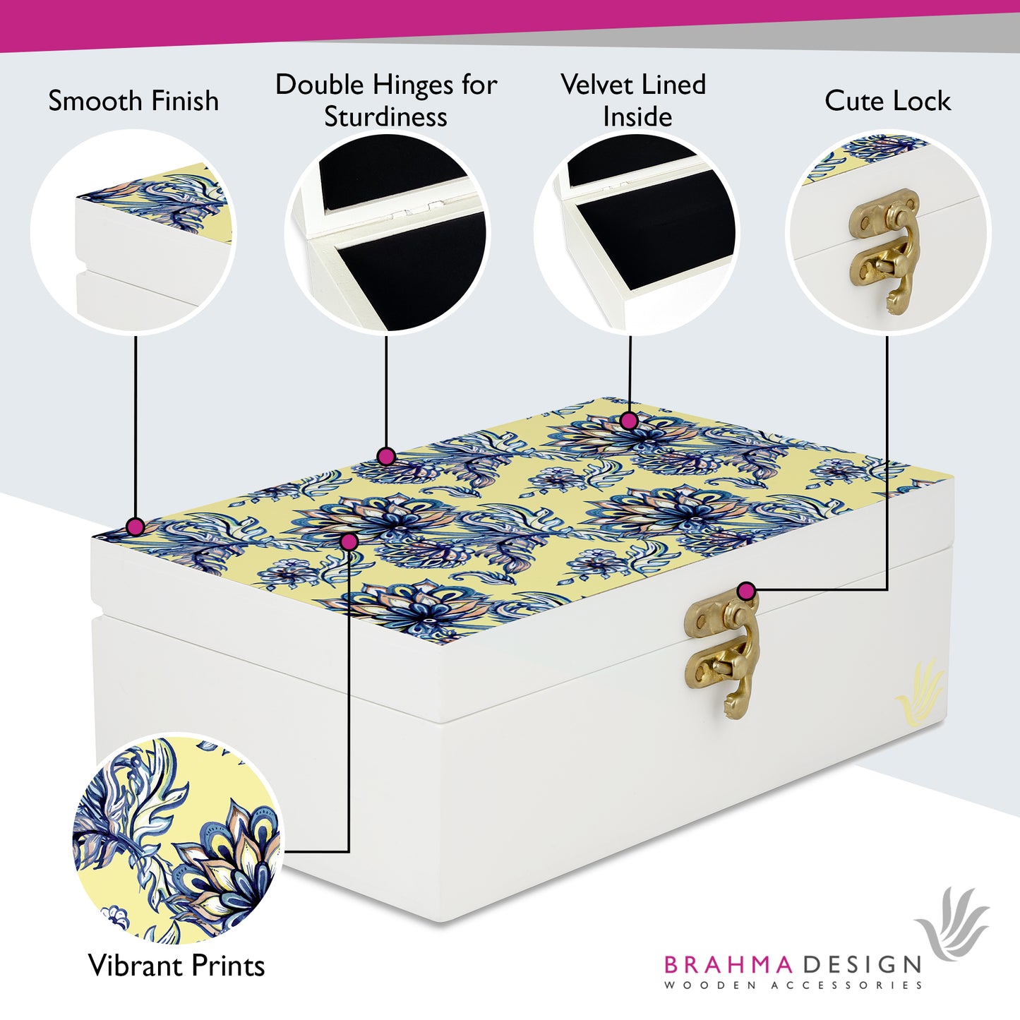 Batik Blue Gift Box-M