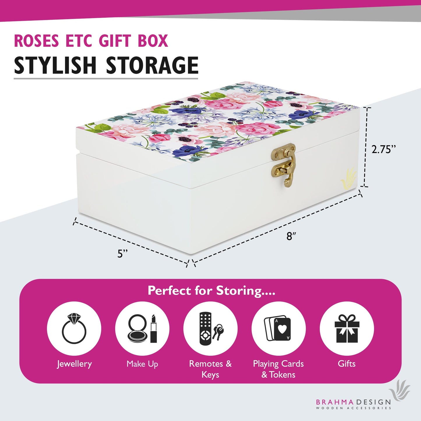Roses Etc Gift Box-M