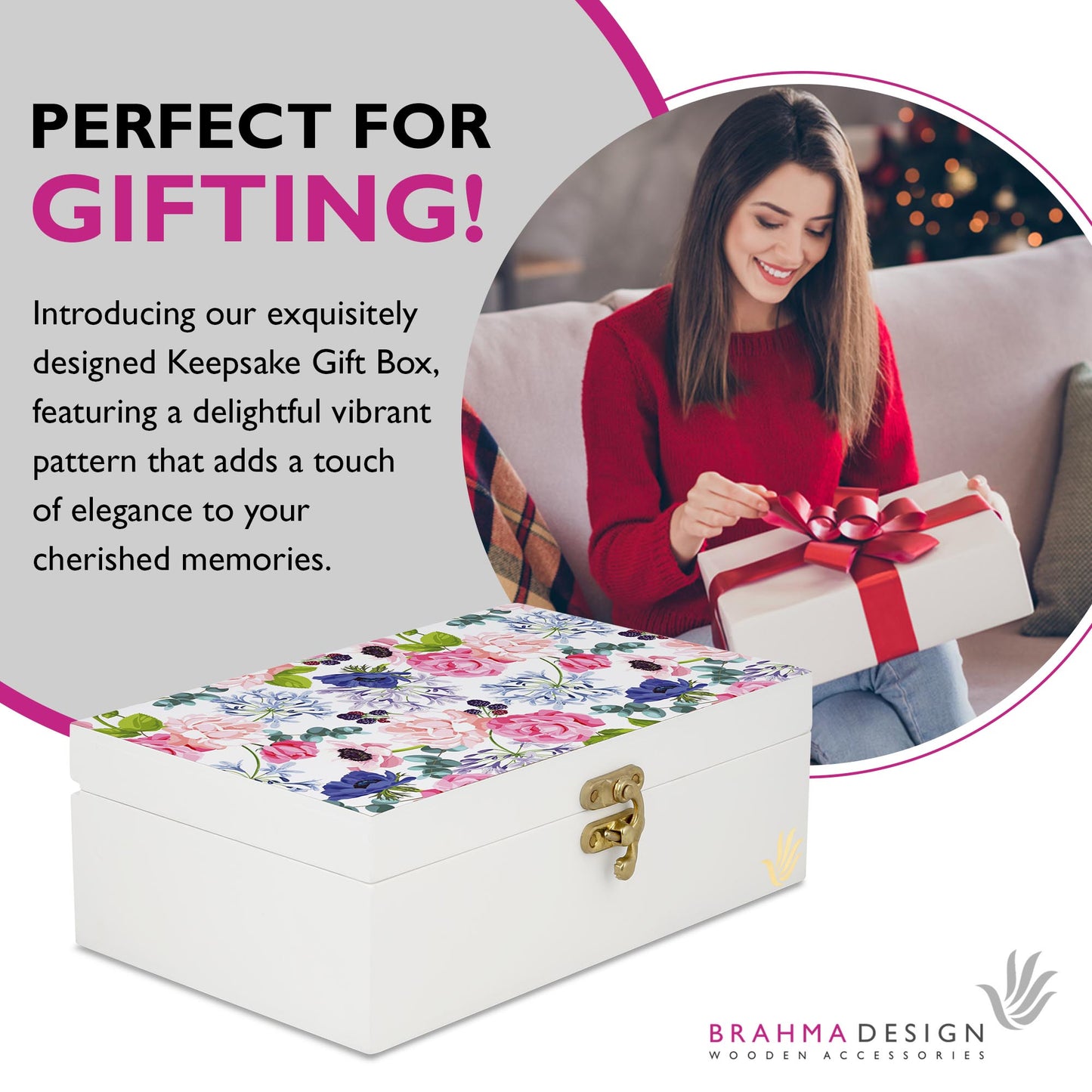Roses Etc Gift Box-M