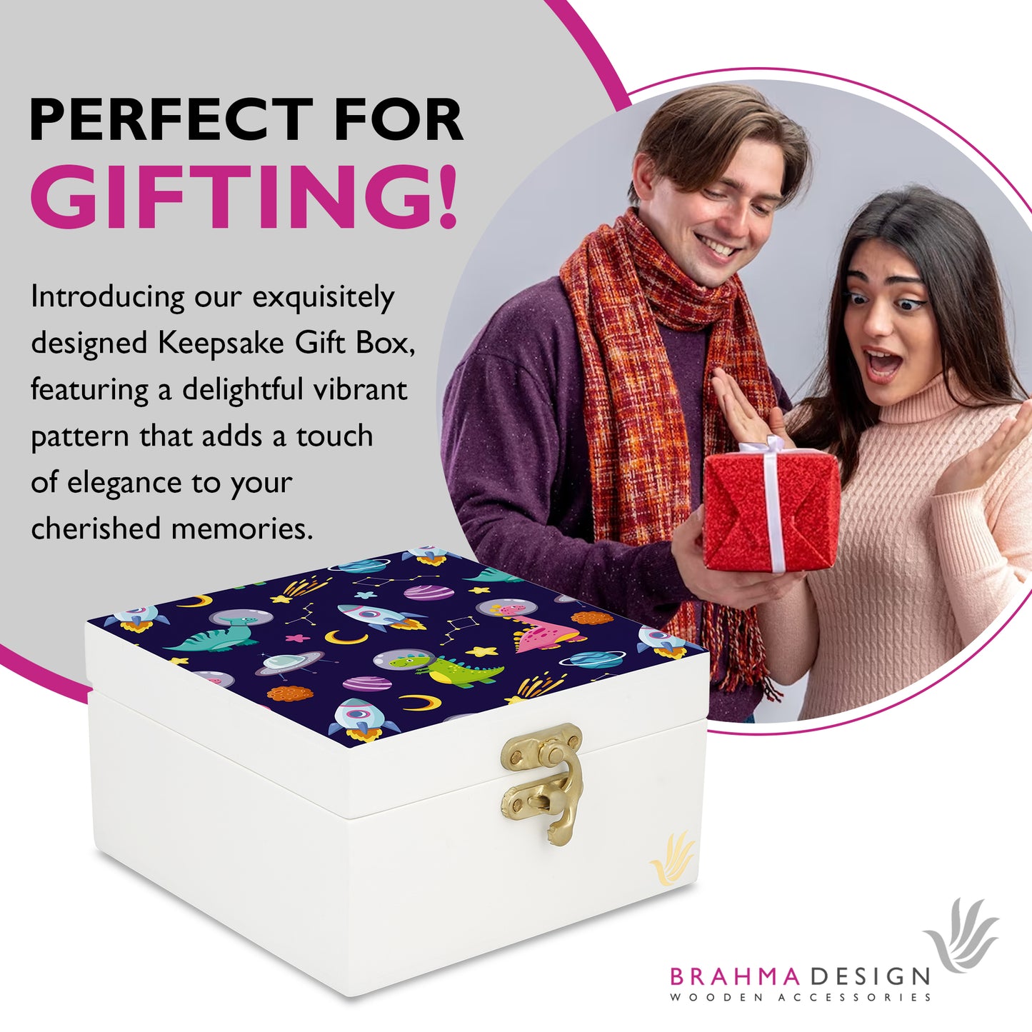 Space Dino Gift Box-S