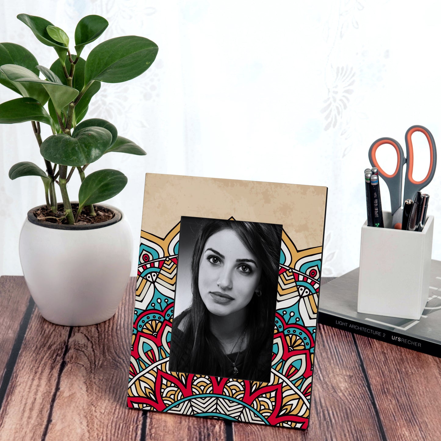 MandalVntg2 PhotoFrame