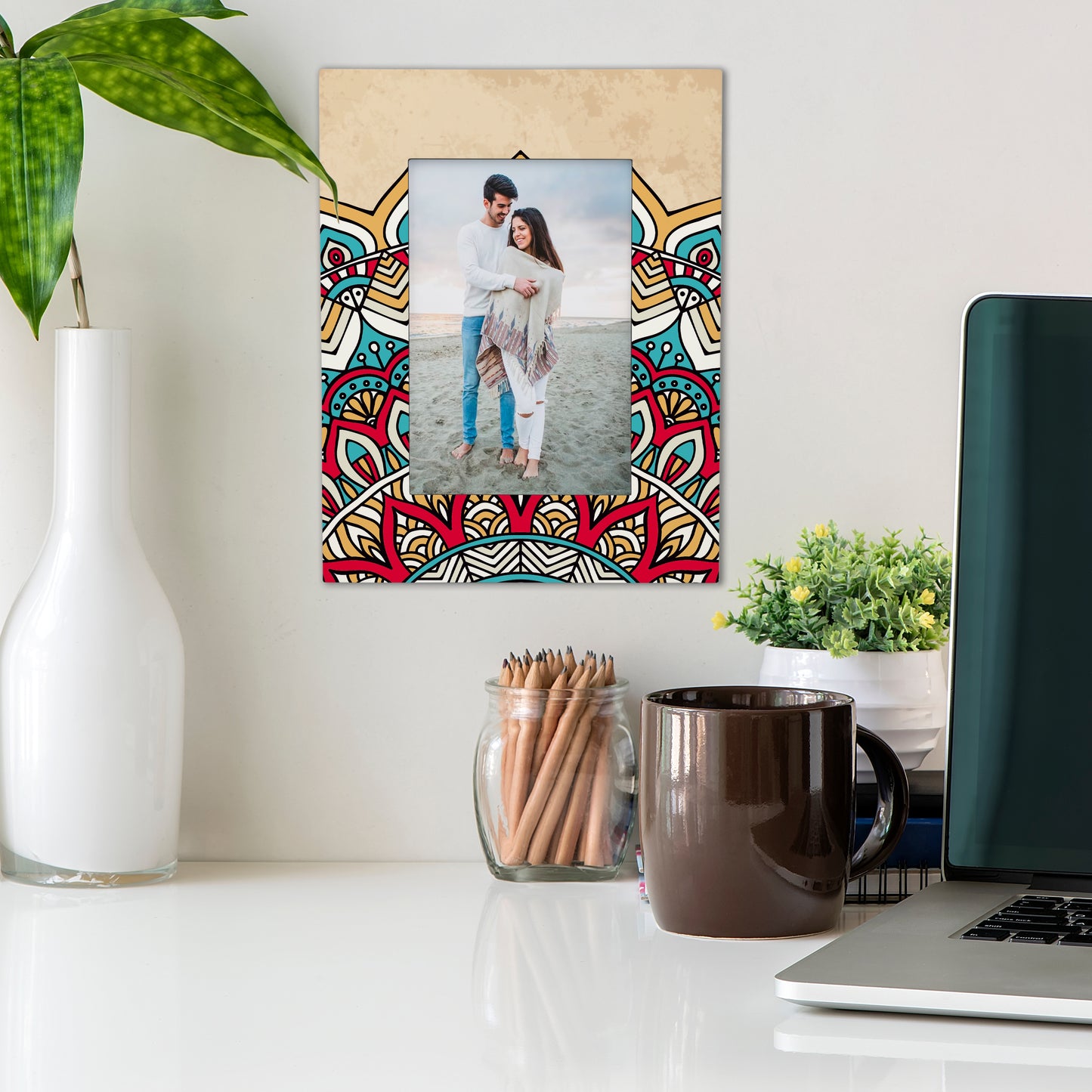 MandalVntg2 PhotoFrame