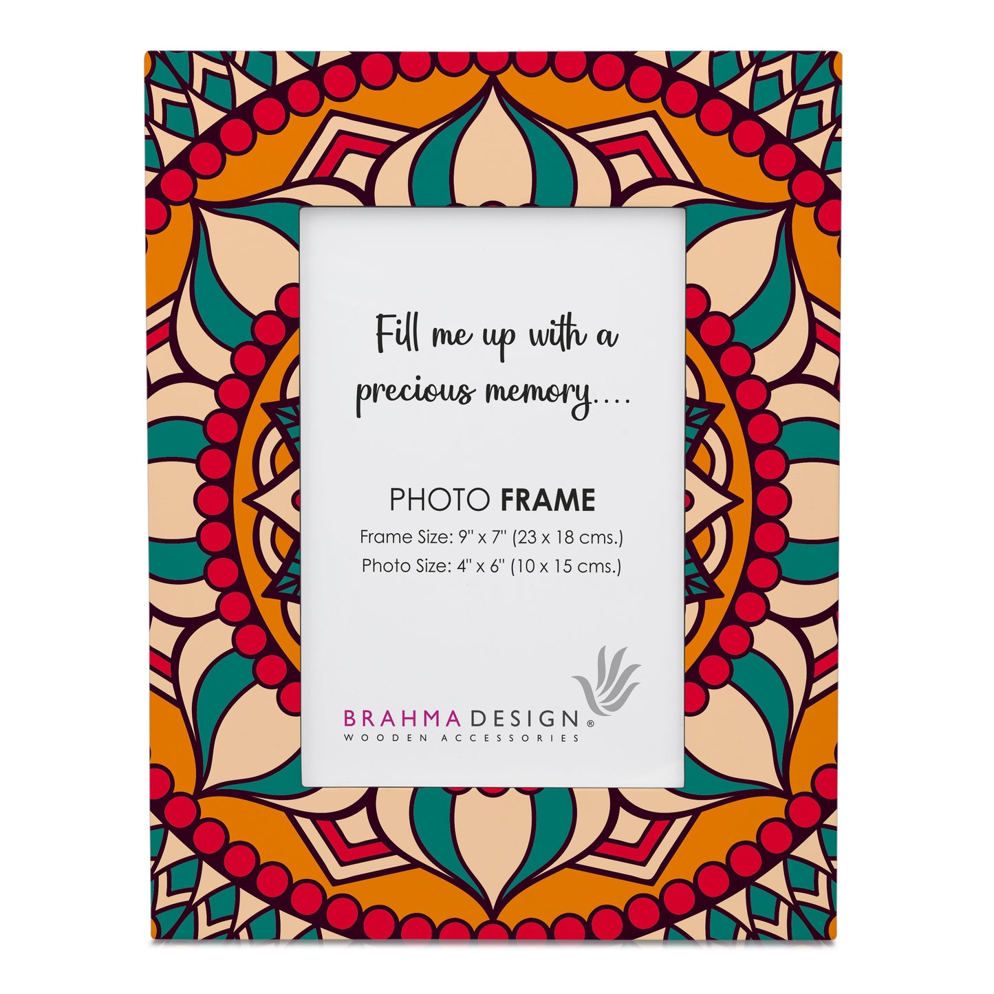 Red Mandala PhotoFrame
