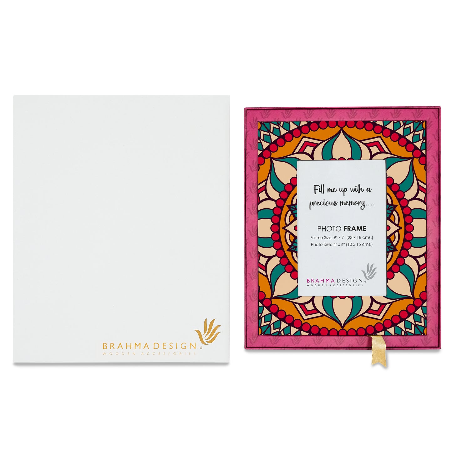 Red Mandala PhotoFrame