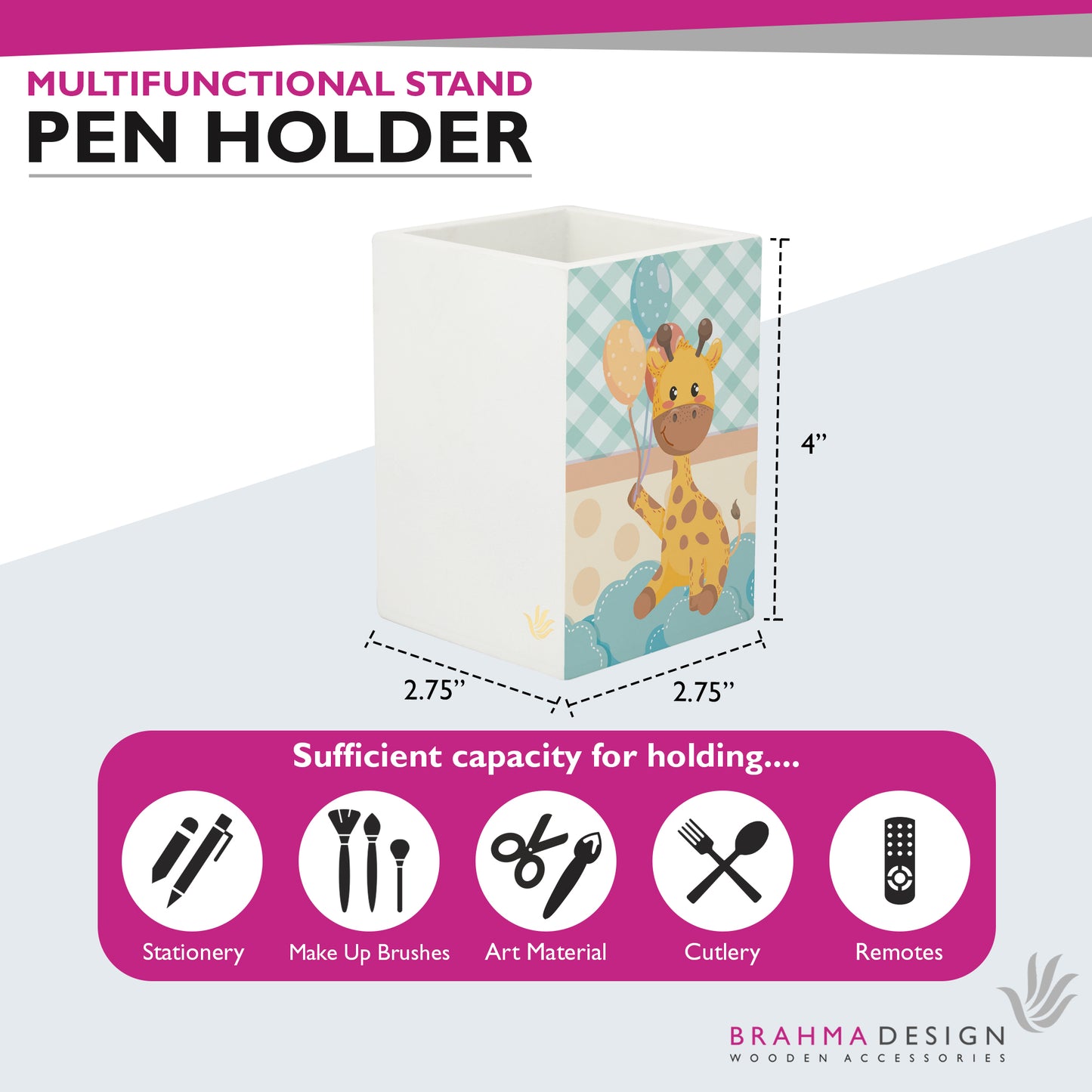 Baby Giraffe Pen Stand