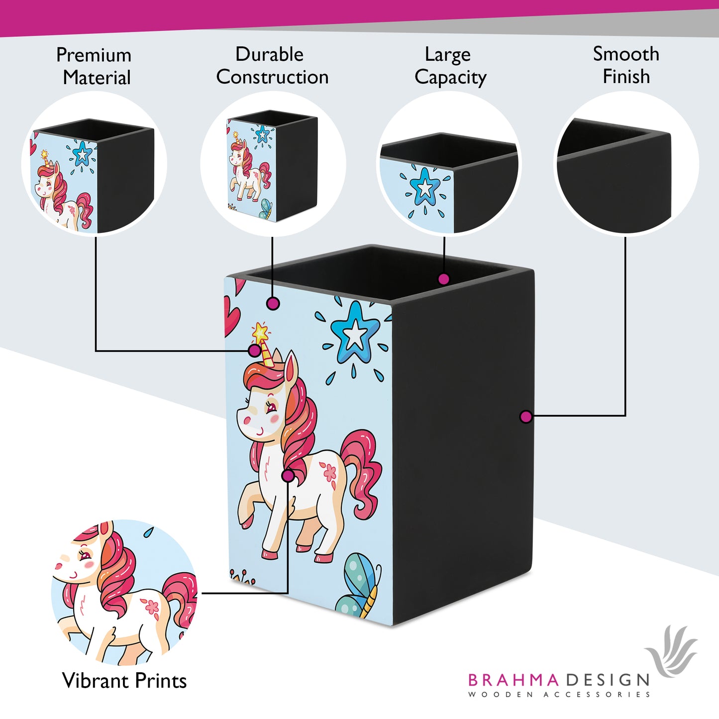 Babe Unicorn Pen Stand