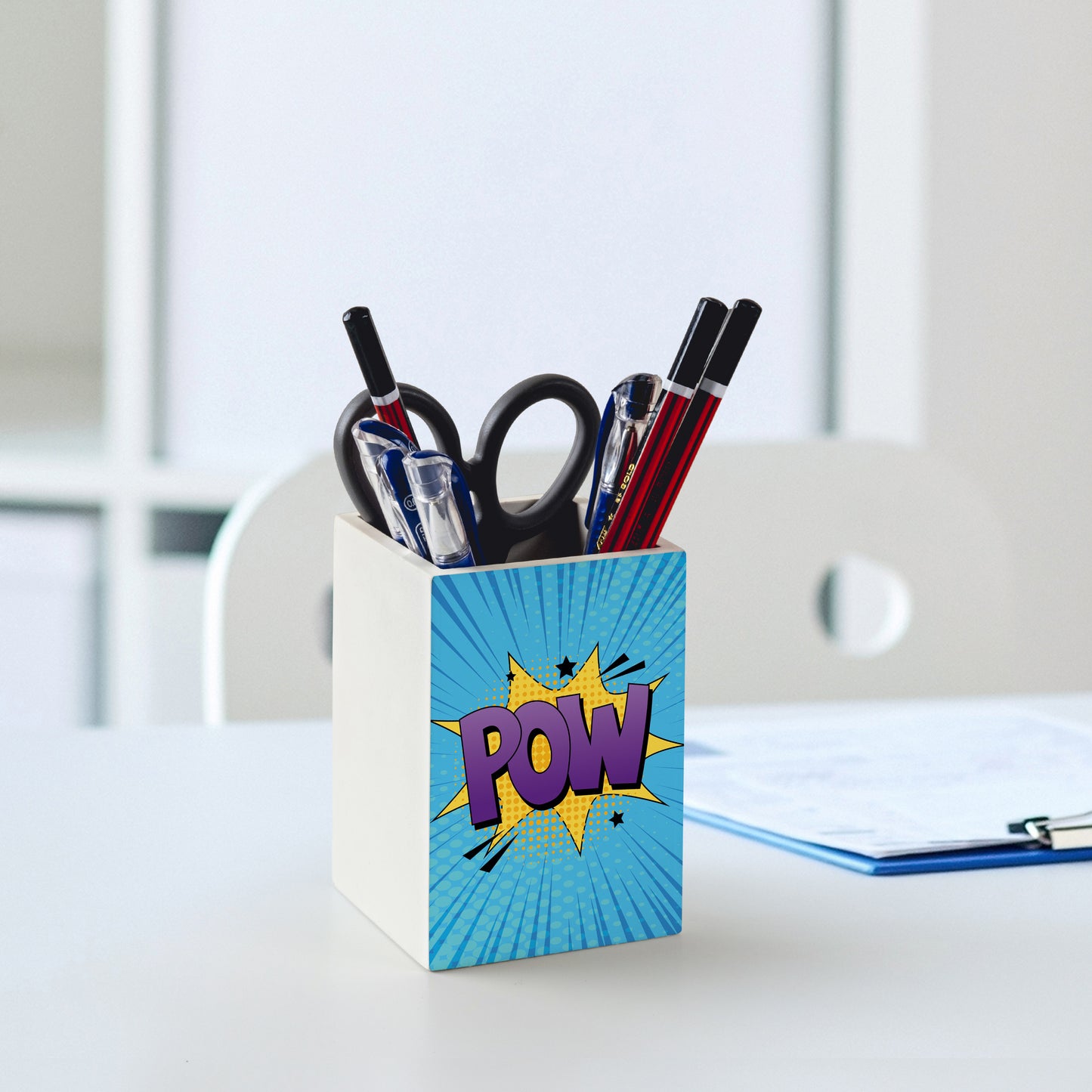 Comic Boom Pen Stand
