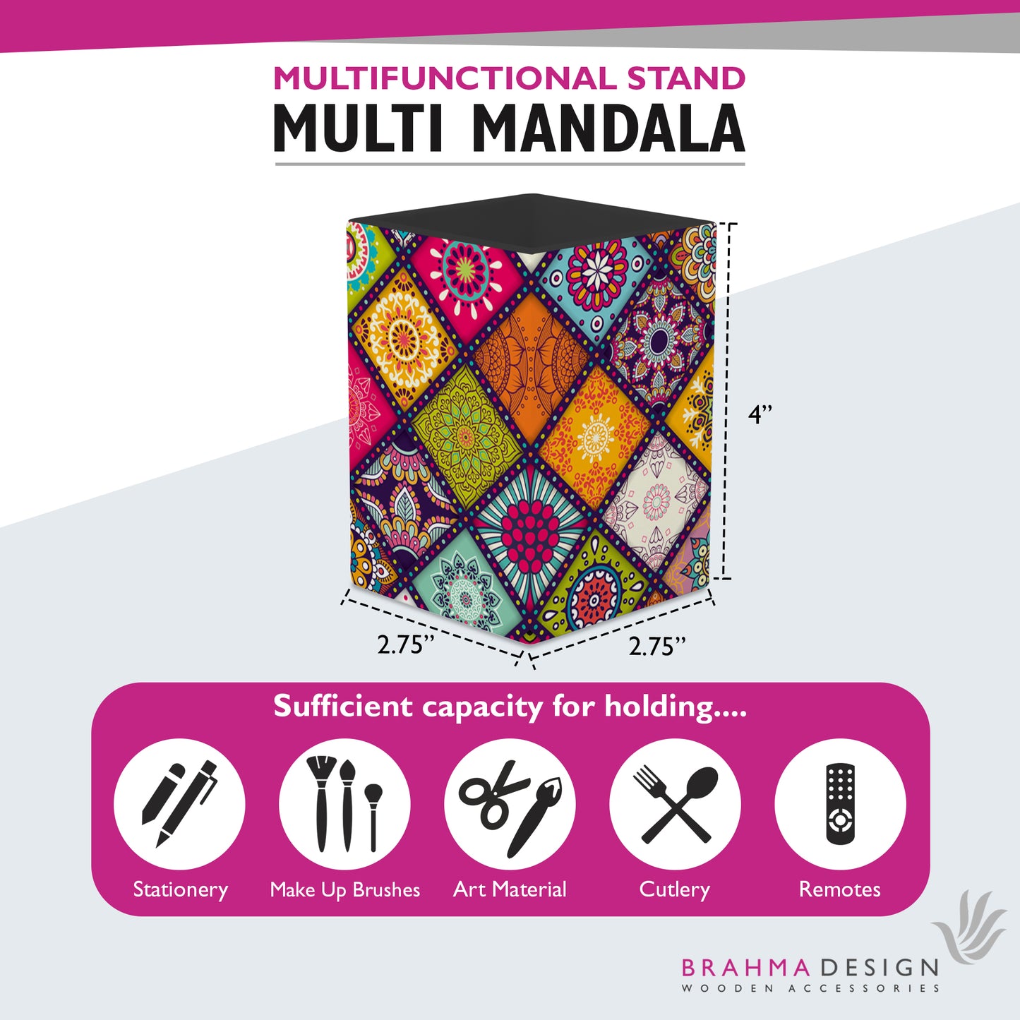 MultiMandala Pen Stand