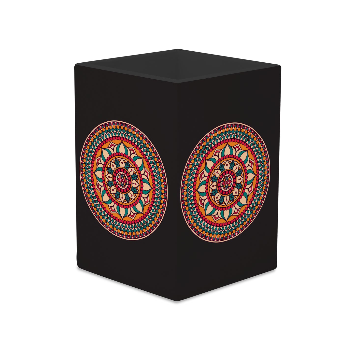 Red Mandala Pen Stand