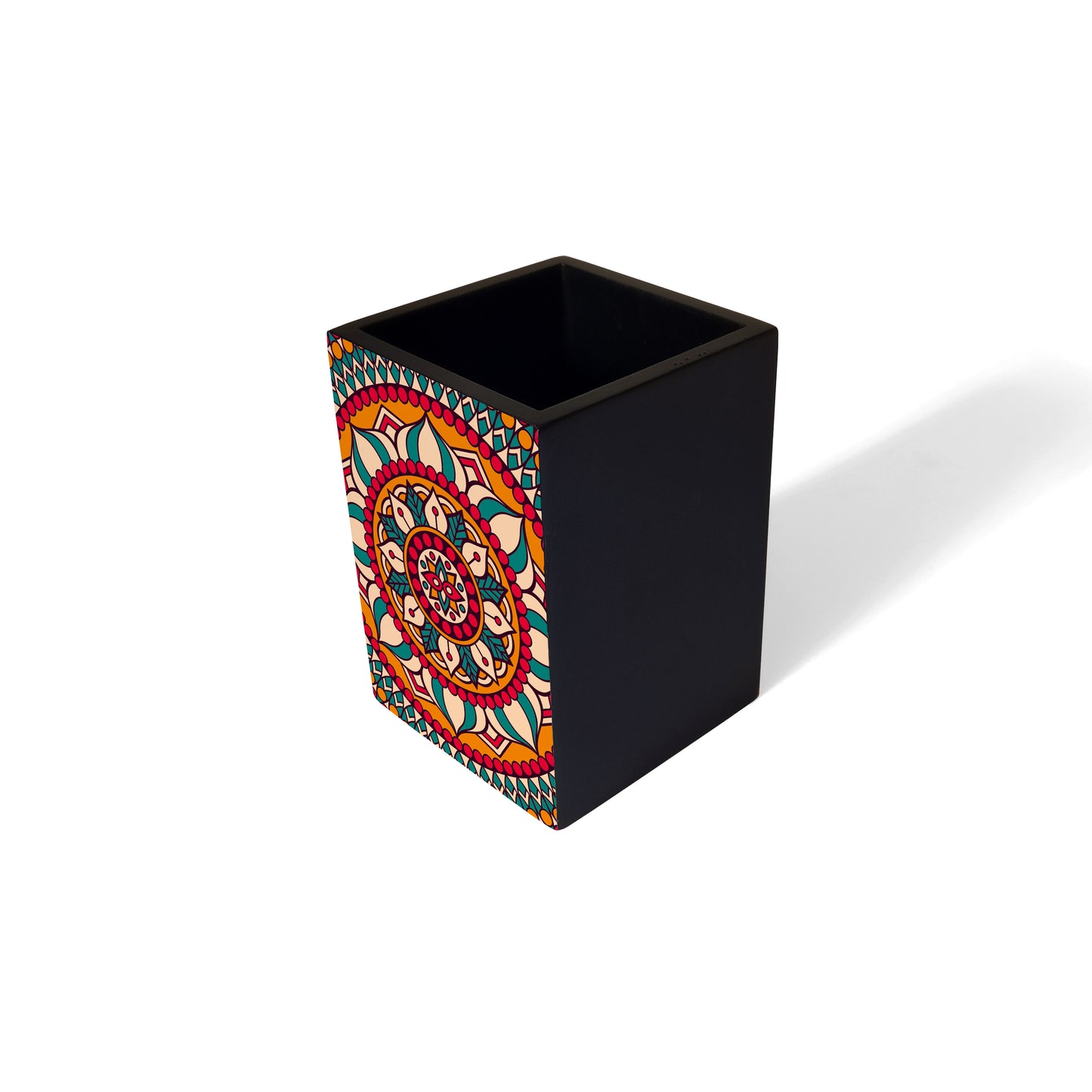 Red Mandala Pen Stand