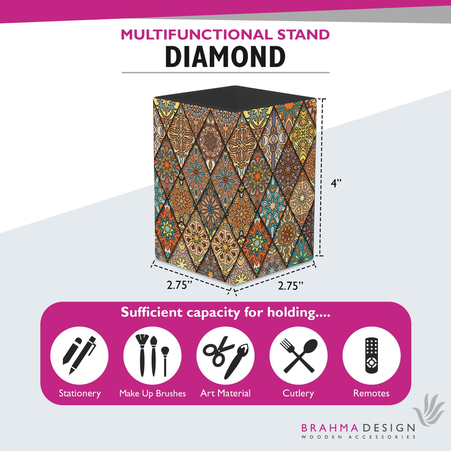 Diamond Pen Stand