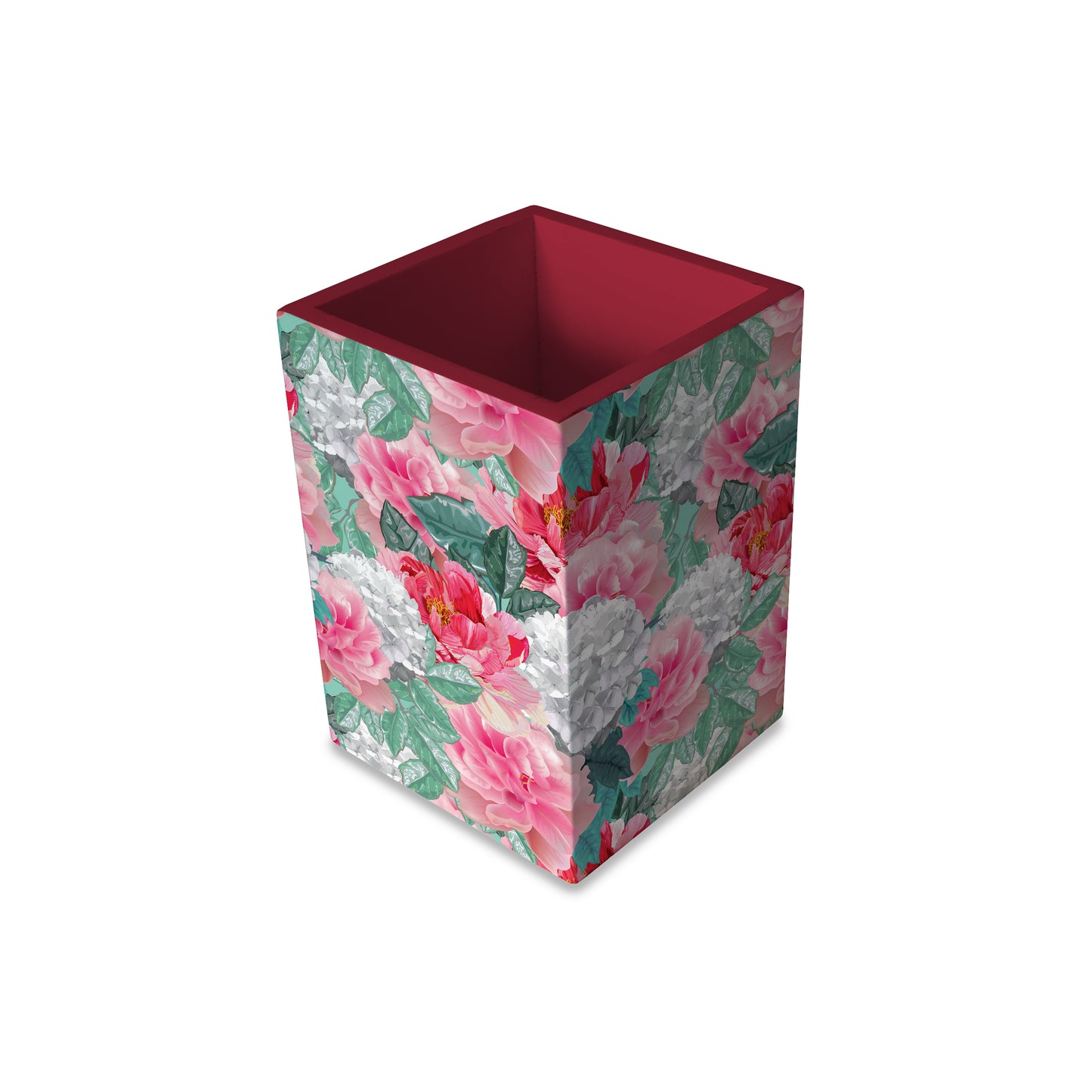 Red Chrys Pen Stand
