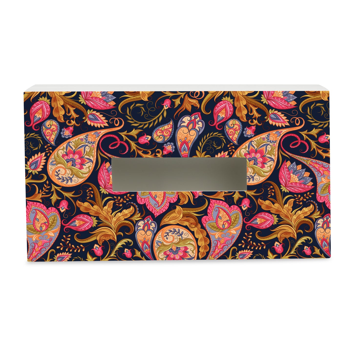 Sameera Navy Tissue Box
