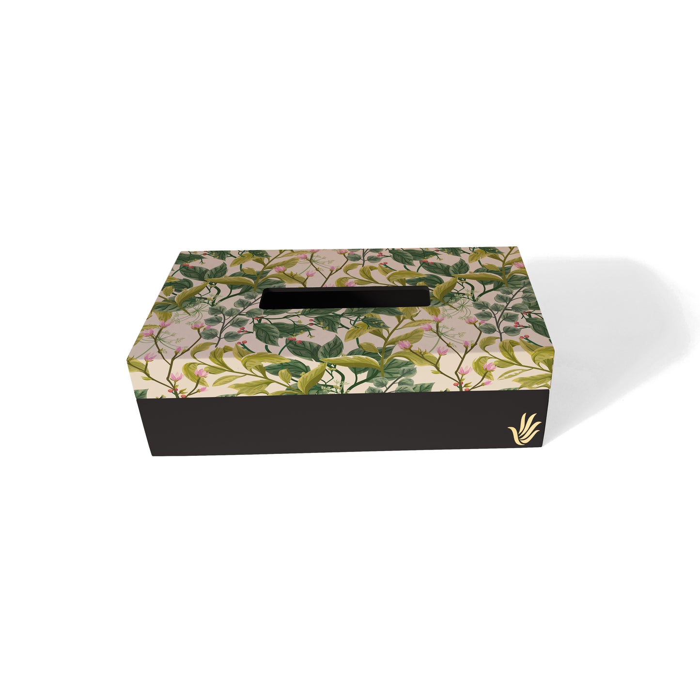 Vintage Flr Tissue Box