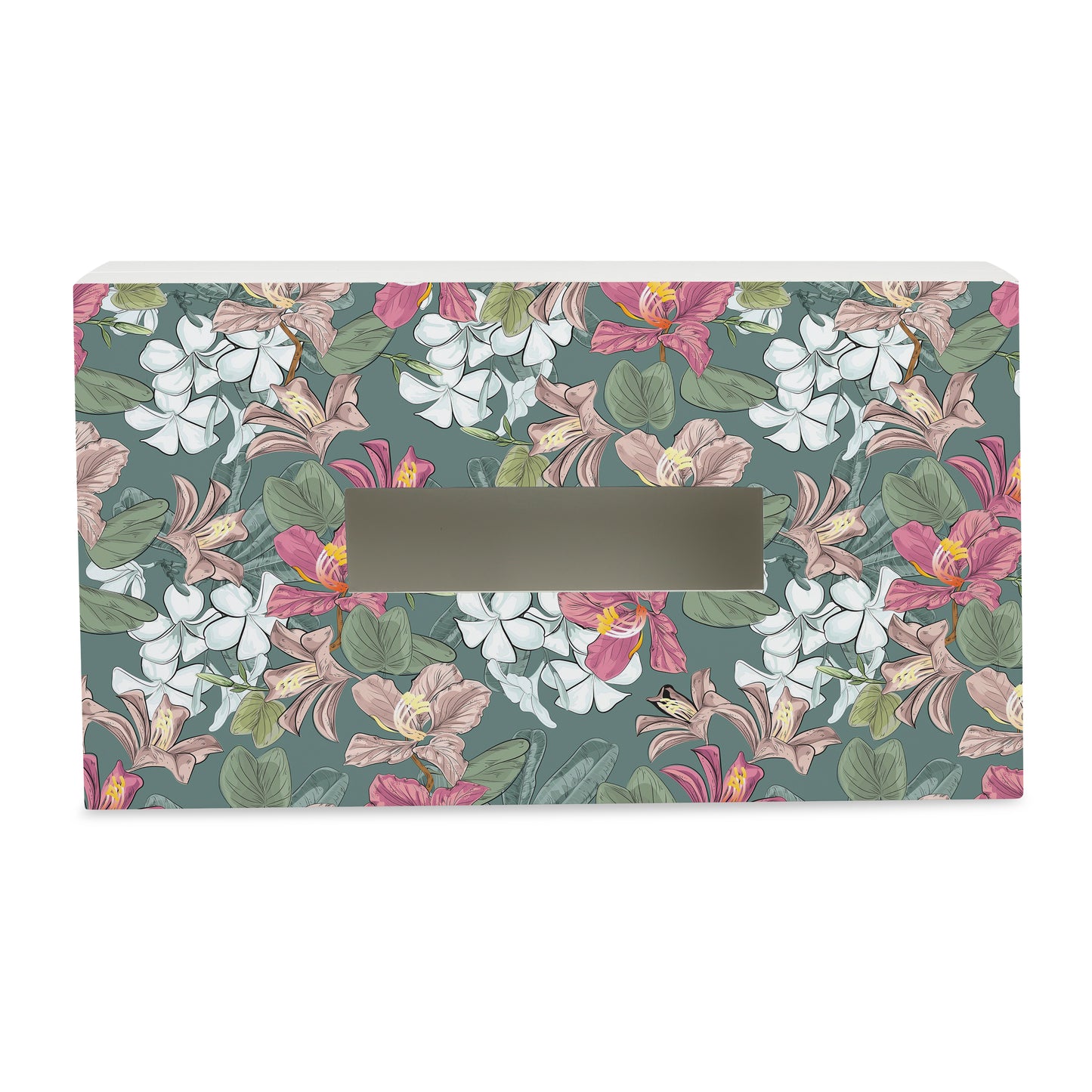Vntg Jasmine Tissue Box