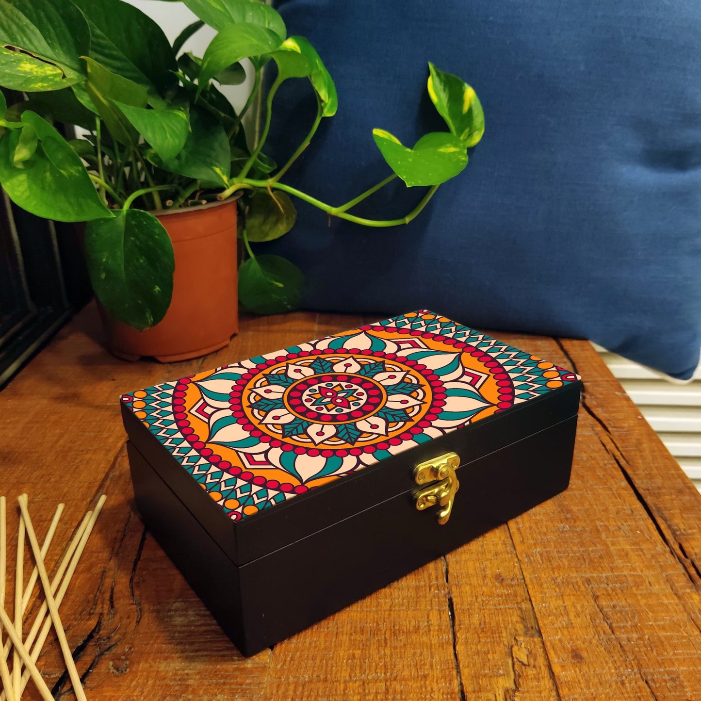 Red Mandala Gift Box-M