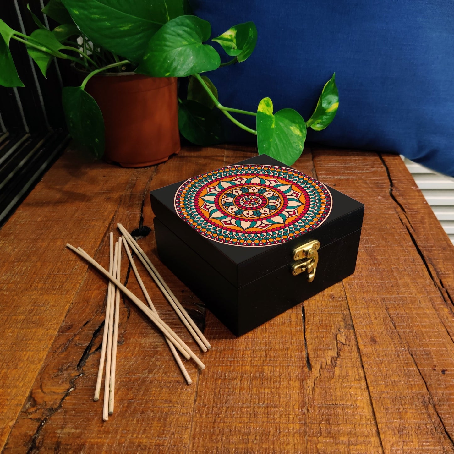 Red Mandala Gift Box-S