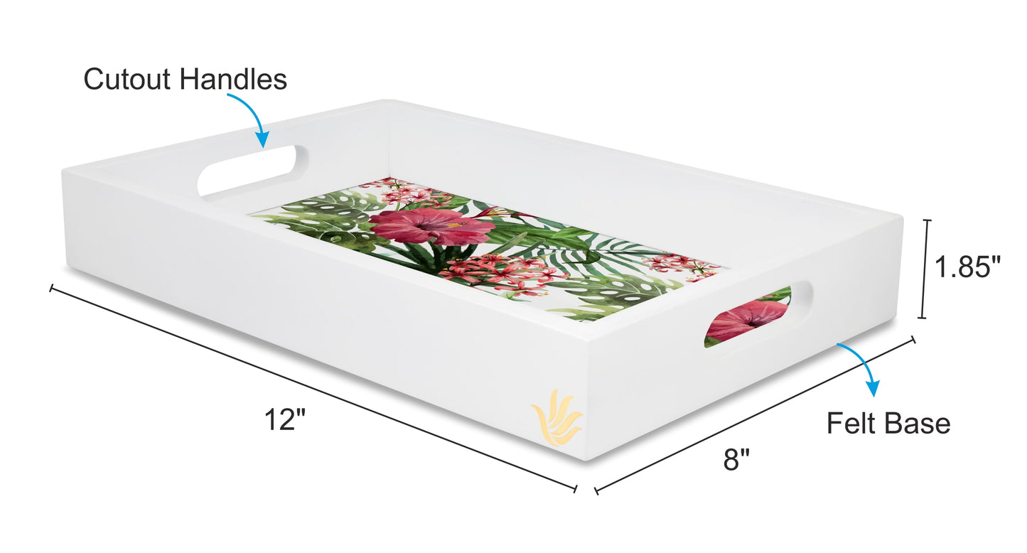 Trop Hibiscus Rc Tray
