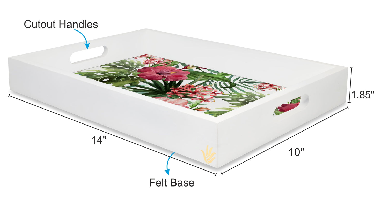Trop Hibiscus Rc Tray